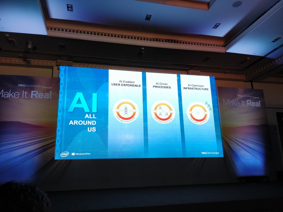 nishantkundan's tweet image. AI is all around us. 
#DellTechForum #IndiaMakeItReal #techinfoBiT @DellEMCIndia #DellEMCIndia