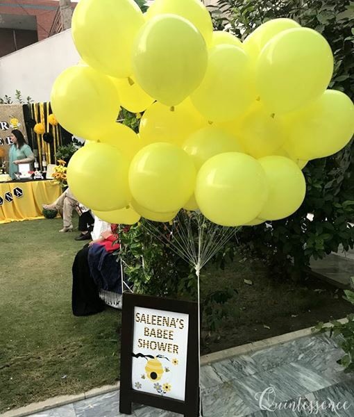EventsQn's tweet image. #Bee #Theme #Baby #Shower #Quintessence