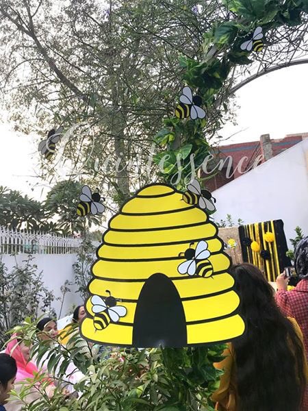 EventsQn's tweet image. #Bee #Theme #Baby #Shower #Quintessence