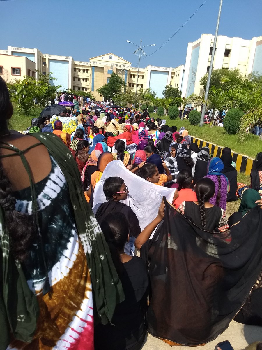 VyshnaviPandaga's tweet photo. Day-2
Protest continue
@KTRTRS @TelanganaCMO @SushmaSwaraj @TimesNow @PMOIndia @rashtrapatibhvn @HRDMinistry @republic @TOIIndiaNews @TV9Telugu @etvtelanganaa @V6News @hmtvlive @abntelugutv @ndtv @aajtak @the_hindu @PawanKalyan 
#visitRGUKT #corruptionfreergukt https://t.co/91hUGU52OI