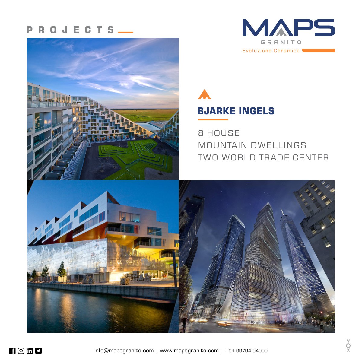 MapsGranito's tweet photo. -BJARKE INGLES
8 HOUSE
MOUNTAIN DWELLINGS
TWO WORLD TRADE CENTER
#mapsgranito #mapstiles #architect #architecture #design #interior #interiordesign #art #designer #archilovers #architecturelovers #arquitectura #archdaily #decor #architecturephotography #home #house #luxury https://t.co/GbvJlJEV5S