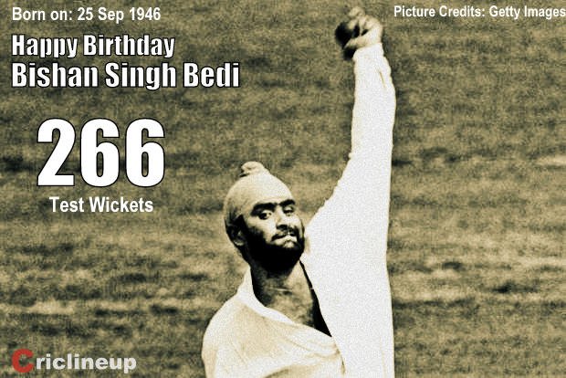 Happy Birthday Bishan Singh Bedi    