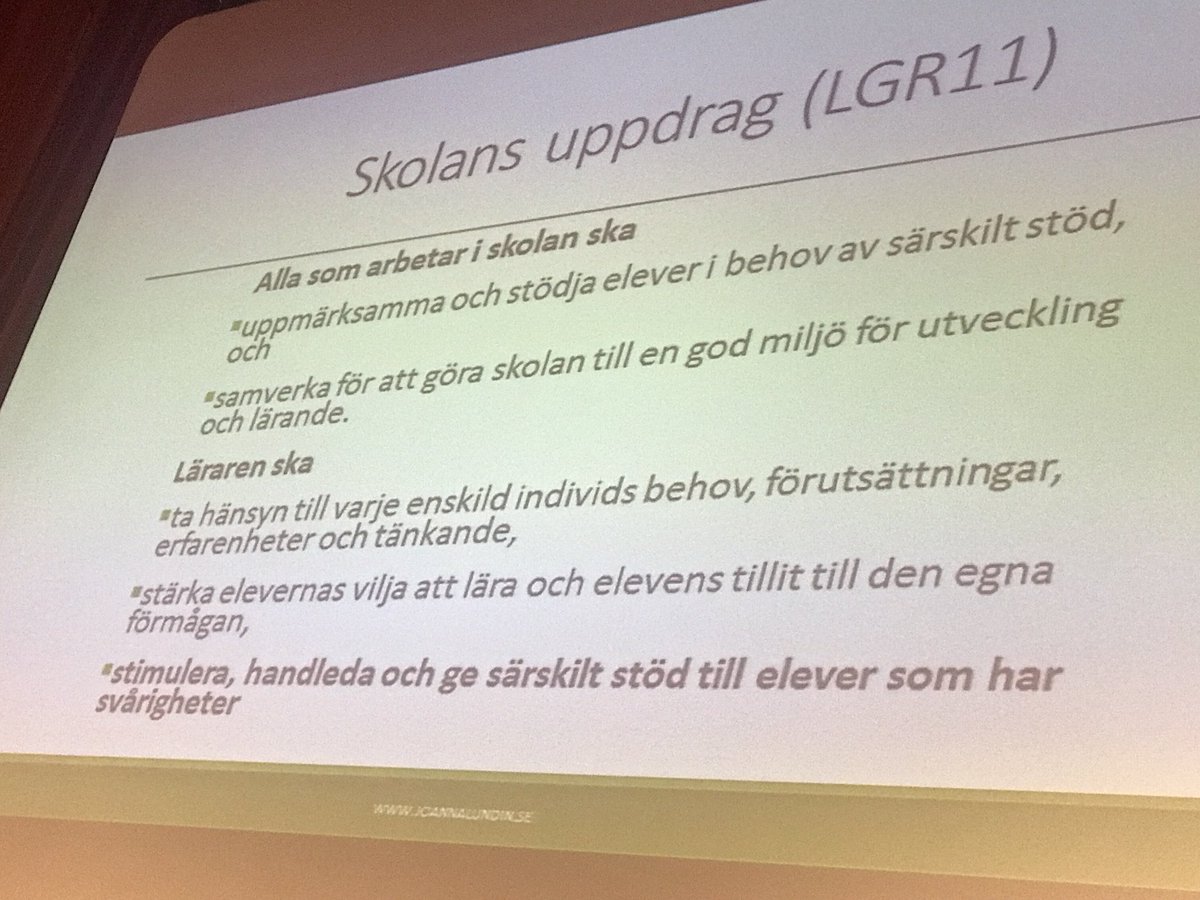 Inspirerande föreläsning av Joanna Lundin kring hur vi i skolan kan arbeta utifrån inkluderande förhållningssätt och skapa en tillgänglig lärmiljö för alla elever. #specped #sigbox #tillgängliglärmiljö #eleveribehovavstöd