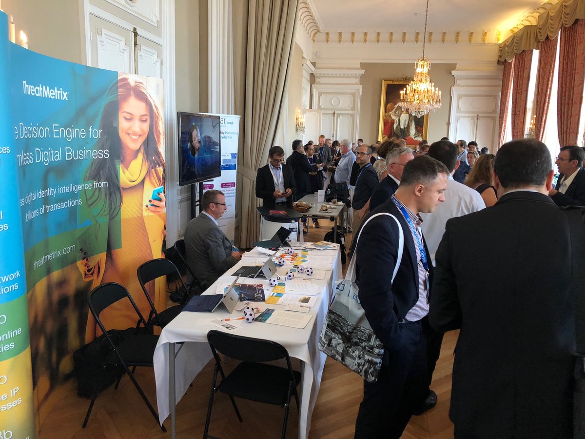 CAustin_121's tweet image. Stop by the ⁦⁦@ThreatMetrix⁩ booth for a ThreatMetrix ID demo and a free football stress ball during #SmartSecurityWeek in France  ⁦@SineadMootyTM⁩