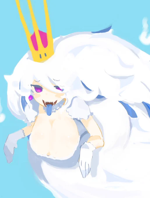 キングテレサ姫っぽく
ギザ歯たくさん見れて幸せです 
