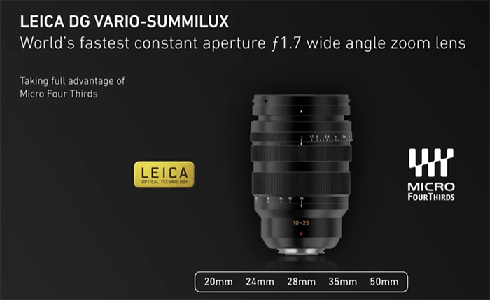 43rumors's tweet photo. WOW! Panasonic announces the 10-25mm f/1.7 Micro Four Thirds Lens!
https://t.co/NmOYZFukre https://t.co/yQWPiXduEt