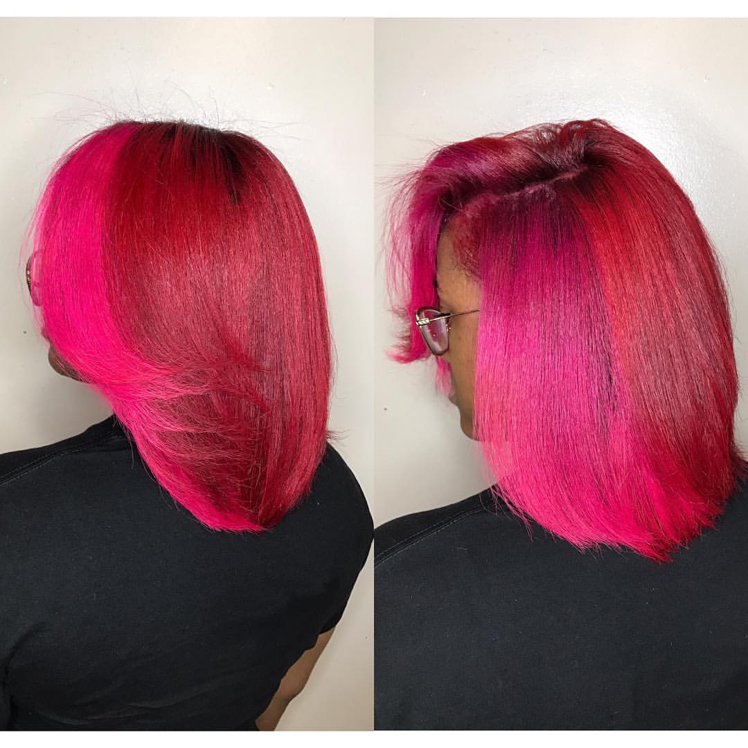 Influance Hair Care On Twitter Hairbyjoya With The Pinkhair