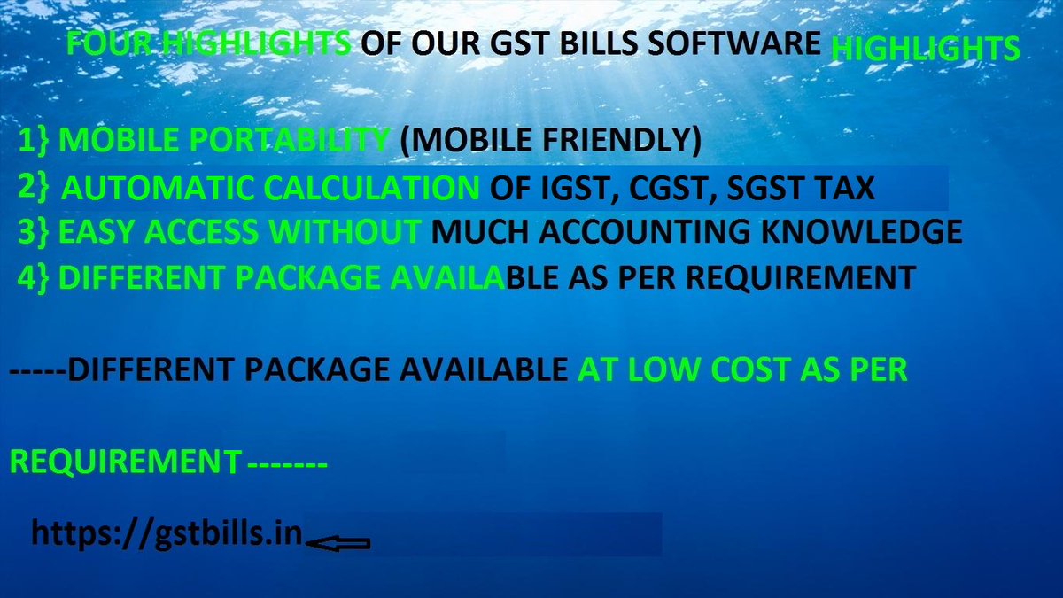 vajavijay's tweet image. #GST #GSTBilling #GSTApplication #AccountingSoftware #Responsive #UserFriendly #MobilePortability #Fast #Secure

👇
gstbills.in/Registration.a…