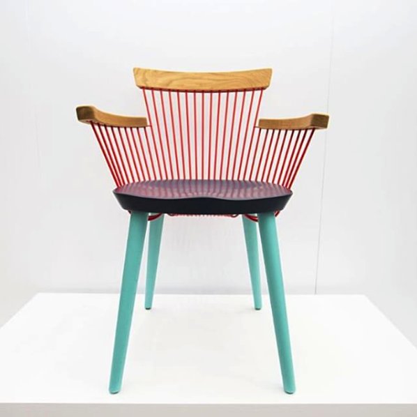 InteriorDesign9's tweet image. RT TheIDClondon &quot;RT designlondon: This year&apos;s edition of 100% Design, saw the launch of many new products, including the fantastic WW Armchair and colour table from hayche https://t.co/75dELytkHi&quot;