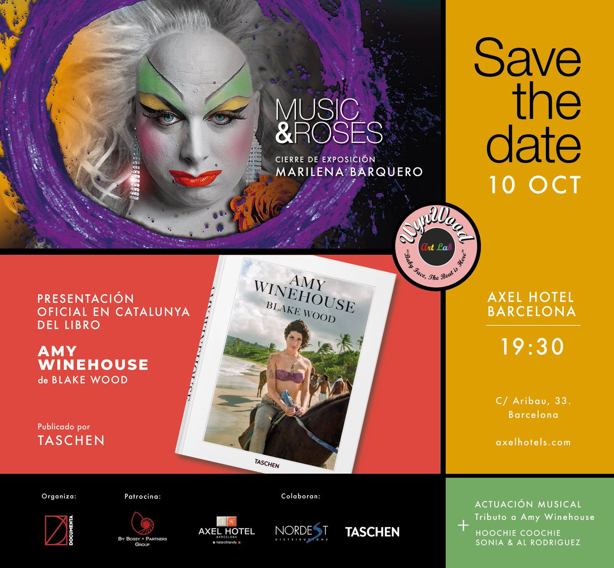 WynwoodPoint's tweet photo. Wynwood Art Lab organizes a tribute to Amy Winehouse!
Wynwood Point and Wynwood Art Lab, of By Bossy Group, are chosen for the official presentation in Catalonia of the new book published by @TASCHEN on #AmyWinehouse .
#businessandcreativitytoShare
https://t.co/L3IThXMCOF https://t.co/rlS1V1NTHT