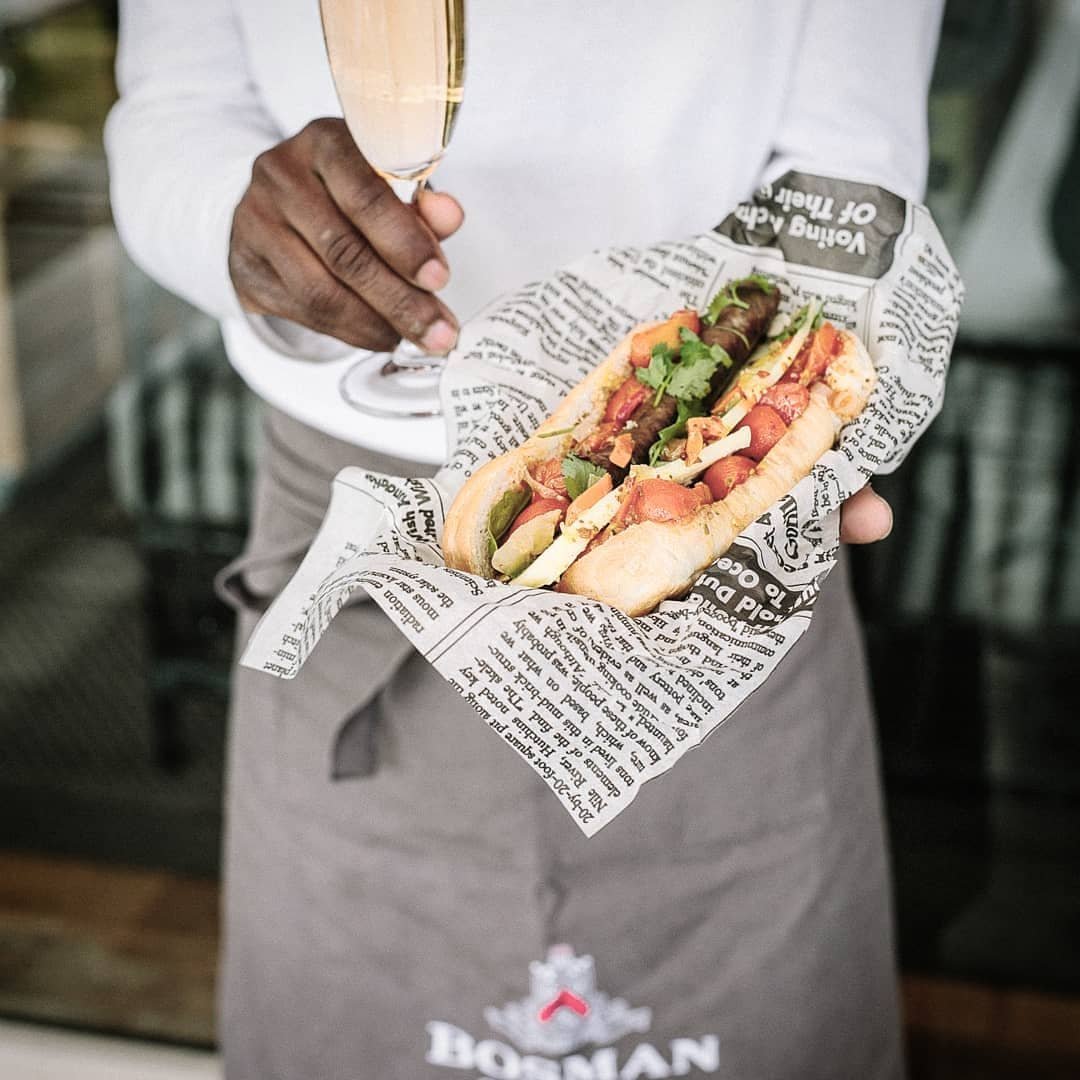bosmanwines's tweet photo. This Saturday (29/9}: #BUBBLEDOGS at #BosmanHermanus Framehouse. Part of @vine_run series #trailrun
-
Bubbledogs = #MCC or #PetNat with one of 3 delicious Gourmet #hotdogs with handmade toppings & 100% Beef #Boerewors. Order here: https://t.co/xkbnNrydlq #TravelTuesday https://t.co/HNB0uCUJs9