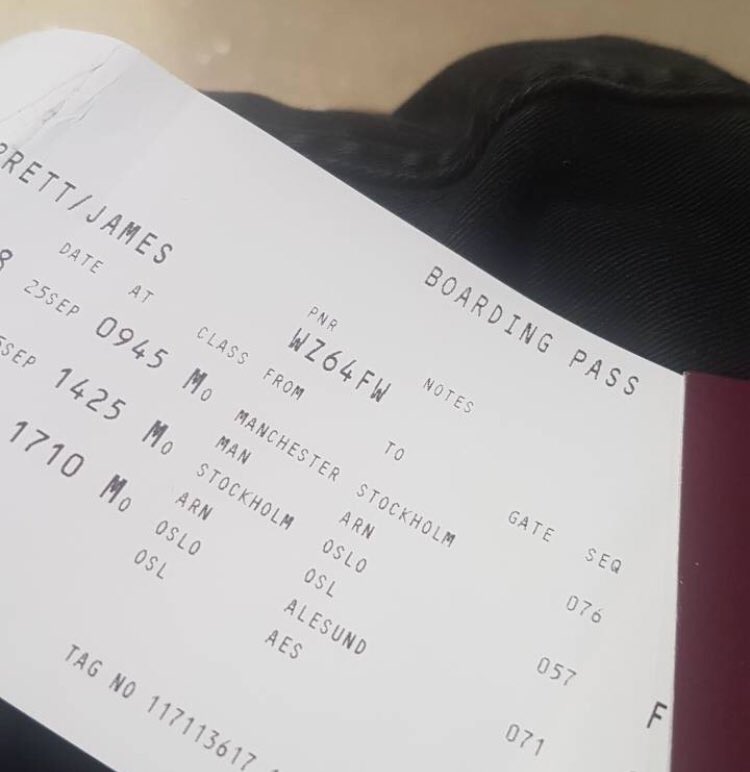 Worcester 🇬🇧 ➡️ Stockholm 🇸🇪