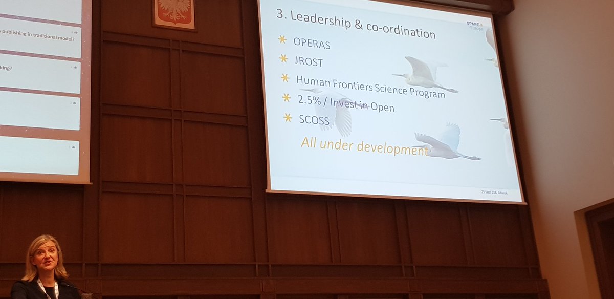 TiberiusIgnat's tweet image. #OS18GD Vanessa Proudman of @SPARC_EU presenting leadership models in Open Science environment