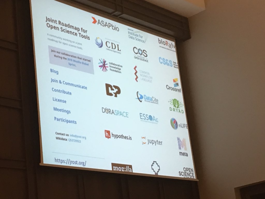 BibliotekaPG's tweet image. #OS18GD #VanessaProudman What is the #cost of #OpenScience infrastructure &amp;amp; how can it be #reduced? #cooperation #sustainability #SCOSS #openaccess