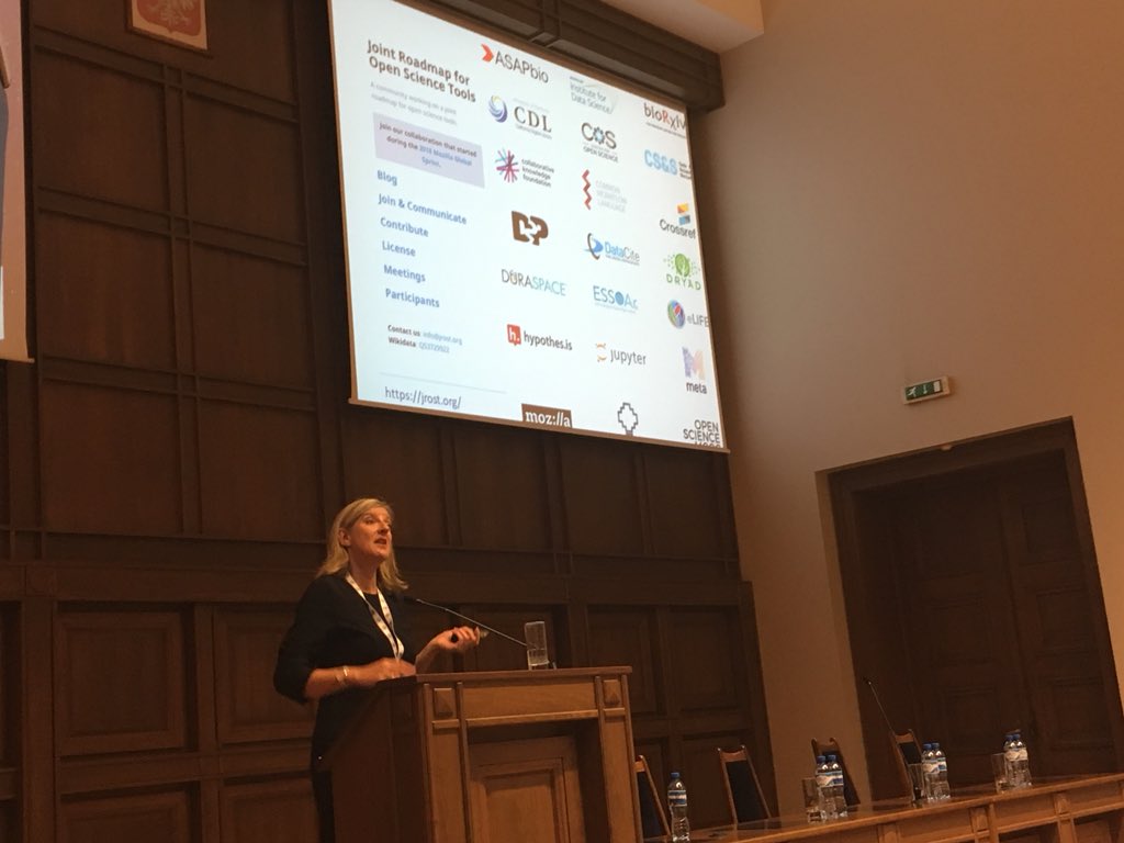 BibliotekaPG's tweet image. #OS18GD #VanessaProudman What is the #cost of #OpenScience infrastructure &amp;amp; how can it be #reduced? #cooperation #sustainability #SCOSS #openaccess