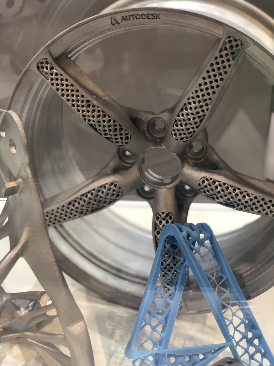 cadspec's tweet image. Check out our @netfabb parts which utilise generative design and lattice structures. If you’re at TCT, stop by stand P18 for a closer look 👀 #TCTShow18 #netfabb #autodesk #generativedesign