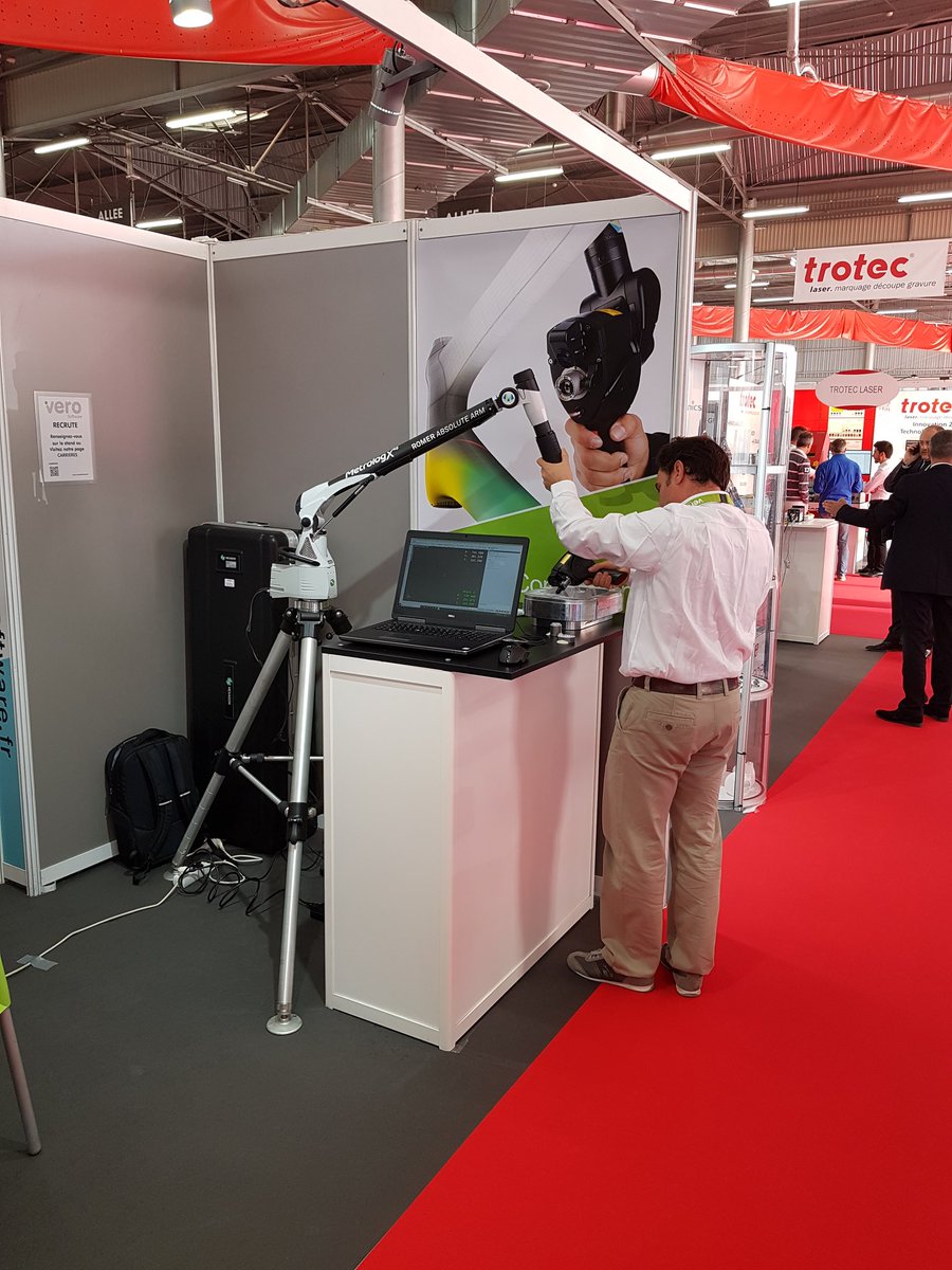 c_maquart's tweet image. Le reverse engineering sur le salon micronora.  @VISIcadcam