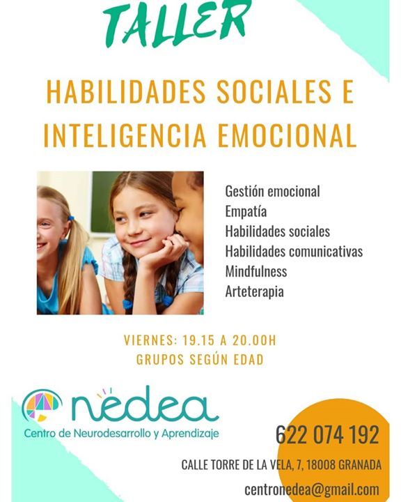 CentroNedea's tweet photo. Taller de Habilidades sociales e inteligencia emocional. ¡Infórmate!
.
.
.
.
#inteligenciaemocional
#nedea
#nedeacentro
#tallerinteligenciaemocional
#psicologia
#psicologiainfantojuvenil
#psicologiainfantil
#infantil
#infancia
#neuropsicologia
#neurodesarrollo
#apren… https://t.co/ehD60krJk4