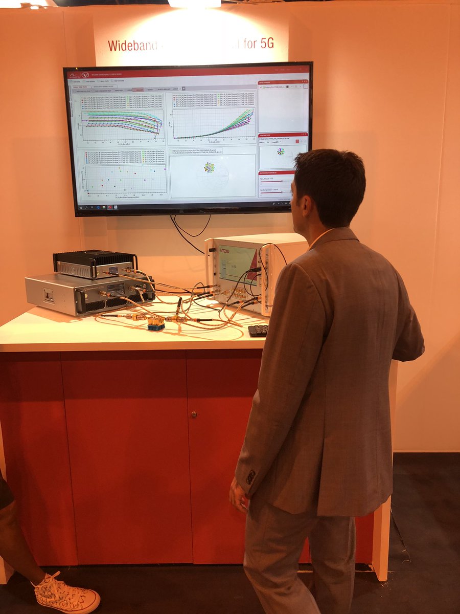 Visit us at #EUMW2018 booth 28A for live demos of the industry’s only harmonic active load pull system designed with 500 MHz of wideband impedance control for 5G measurements, the MT2000. Next to <a href="/Keysight_EMEA/">Keysight EMEA</a>. Live demos!