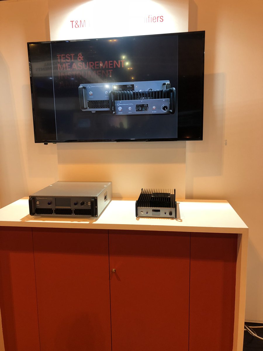 Visit us at #EUMW2018 booth 28A for live demos of the industry’s best Test and Measurement Instrument Amplifiers! Next to <a href="/Keysight_EMEA/">Keysight EMEA</a>. Live demos!