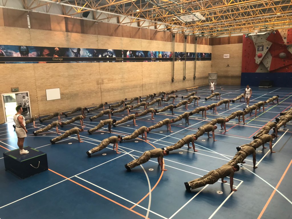 HMS_Raleigh's tweet photo. CORNWELL 13’s
Starting week 7 with an intense session of IMF. Every session strengthens the body and mind, more and more. #cornwell13 #navyfit #IMF #fittofight https://t.co/fqeWJq32m3