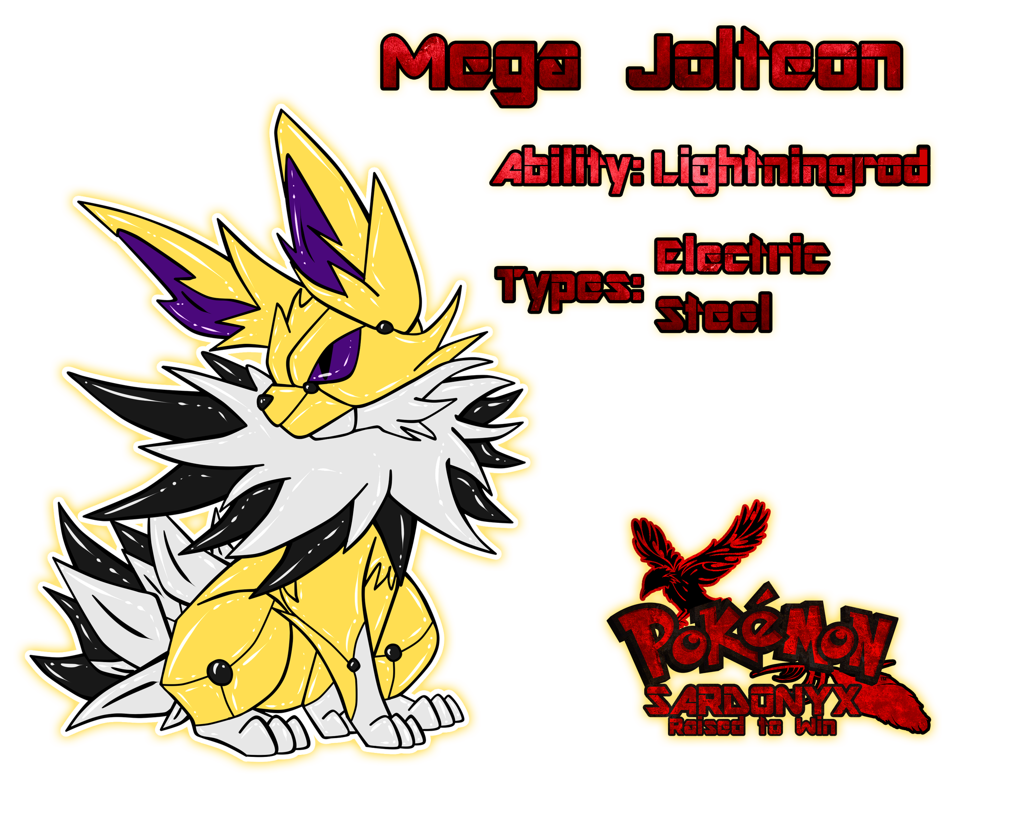 Pokemon Sardonyx Twitter પર And So Quickly We Give You Another Reveal The Electric Steel Mega Jolteon Is Almost Robotic Propelling Itself Forward With Muscles That Seem Almost Spring Loaded Its Quills Spike Outward Into Metal Coated Barbs This Is One