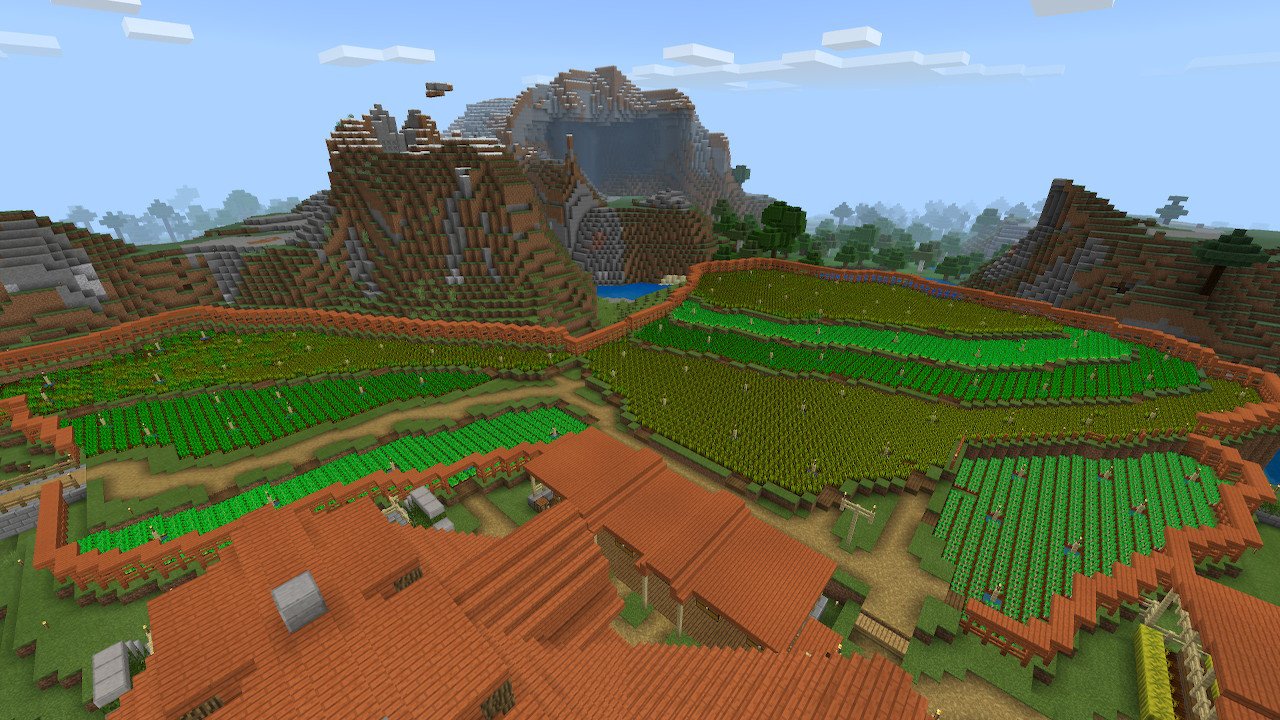 Kura マイクラ サバイバル日記 畑完成 どうかな カボチャ スイカ畑とサトウキビ畑が ついています マイクラ Minecraft マイクラ マインクラフト Nintendoswitch T Co Ulvymzzwxm Twitter