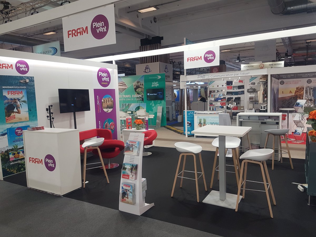 C'est parti pour l'<a href="/iftmparis/">IFTM</a>, le rendez-vous des professionnels du Tourisme à Paris ! Les équipes FRAM &amp; Plein Vent vous donnent rendez-vous au Village des TO, stand K059 !!! #Salon #TopResa #Team
