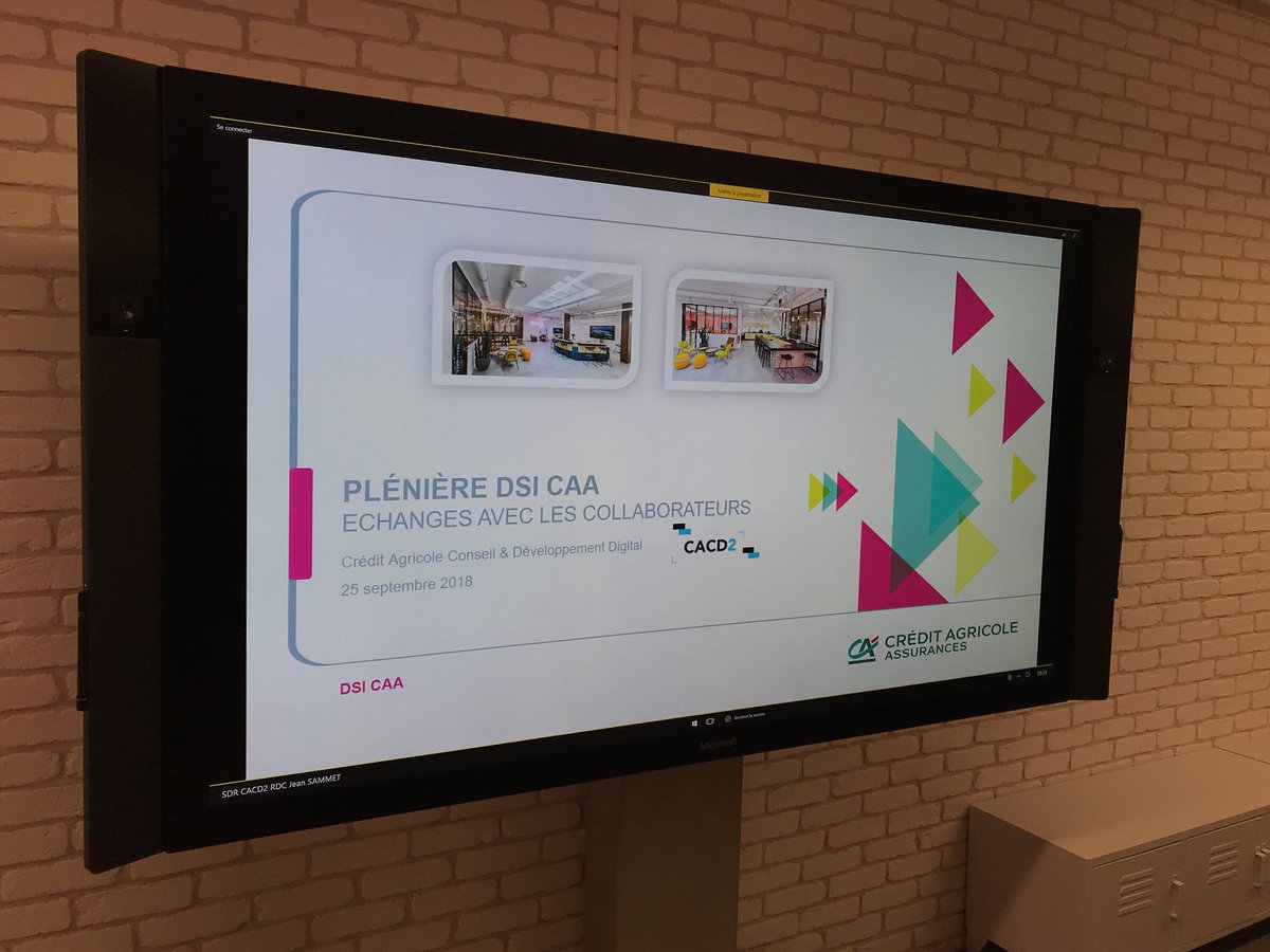 AnthonyLrt_Inno's tweet photo. La plénière de notre Direction @CA_Assurances va bientôt démarrée à #CACD2 https://t.co/USB8hukWNq