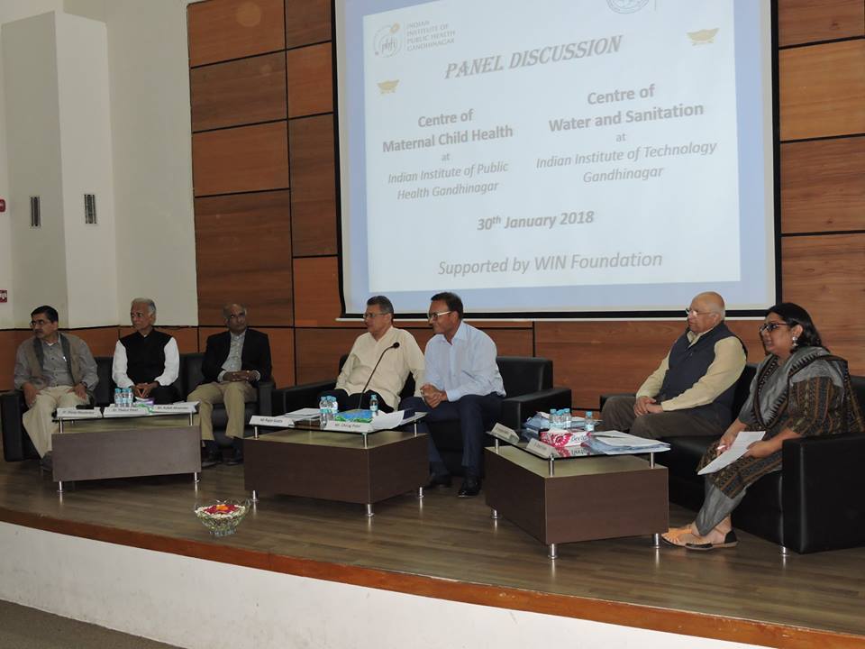 win_foundations's tweet photo. WIN Foundation’s support and facilitate research and innovation in the areas of Water and Sanitation and MCH issues, two operating units i.e. WINMCH at IIPH Gandhinagr  and WatSan at IIT Gandhinagar was inaugurated on 30th January 2018. https://t.co/IYdvvUngRs