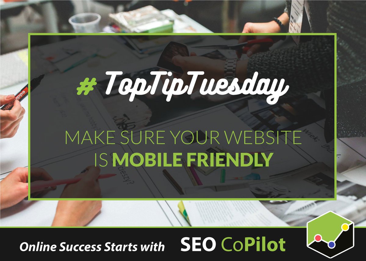 SEOCopilot's tweet image. With over 50% of #websearches coming from mobile, it’s important to make sure that your #website is mobile friendly, offering a great user experience. For more information, check out our #blog post linked below!
ow.ly/nKdK30lWrPA
#SEOCoPilot #TopTipTuesday