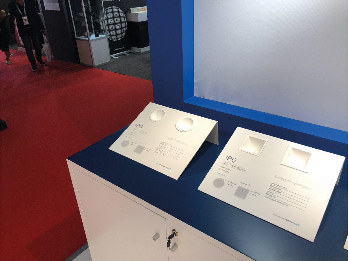 IRQ es una de las novedades que estamos presentando esta semana en Light Middle East en Dubai. Se trata de una familia de downlight en versiones redonda y cuadrada con un diseño exquisito.

Visita: goo.gl/qrjxyz para más información.