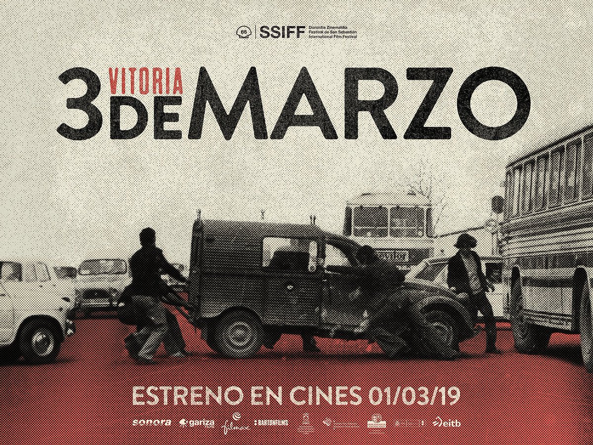 🗓️ Irailak 26, asteazkena, emanaldi berezia Donostiako Zinemaldian.

📽️ Aurre-estreinaldi ofiziala Gasteizen: 2019ko otsailean.

🎟️ Zinema areto guztietan estreinaldia: 2019ko martxoaren 1ean.