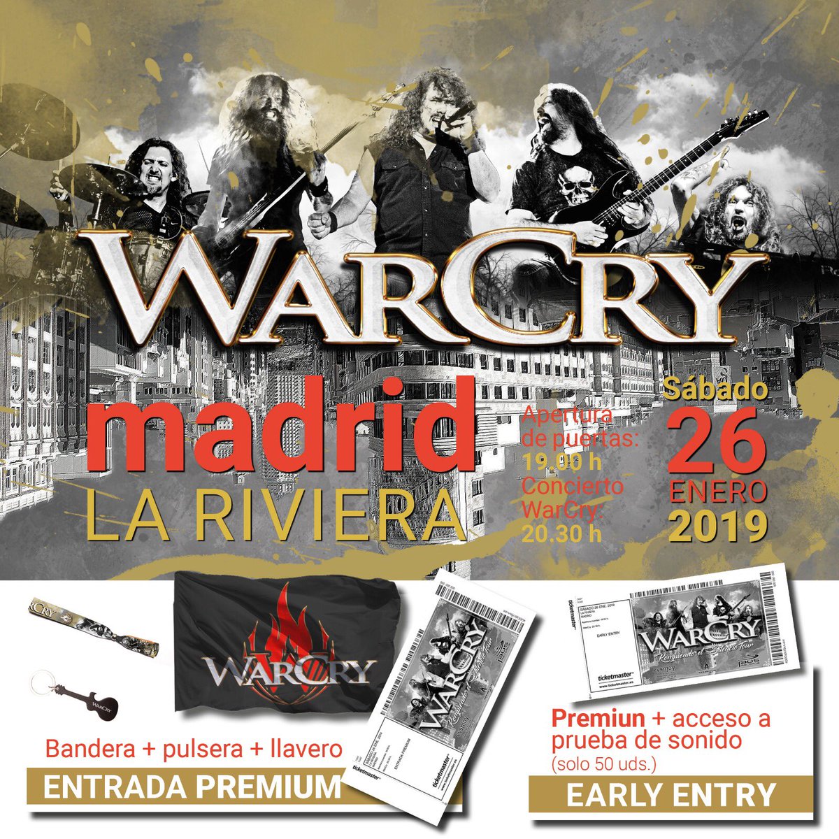 Tienes tu entrada para #Madrid ? <a href="/TicketmasterES/">Ticketmaster España</a> <a href="/halconviajes/">Halcón Viajes Oficial</a> <a href="/Fnac_ESP/">Fnac España</a> sábado 26 de enero 2019!!