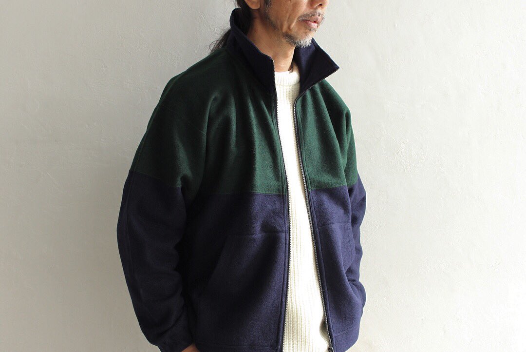 the north face purple label mountain knit jacket