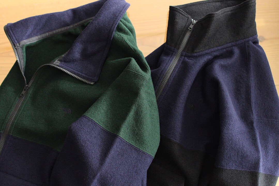 the north face purple label mountain knit jacket