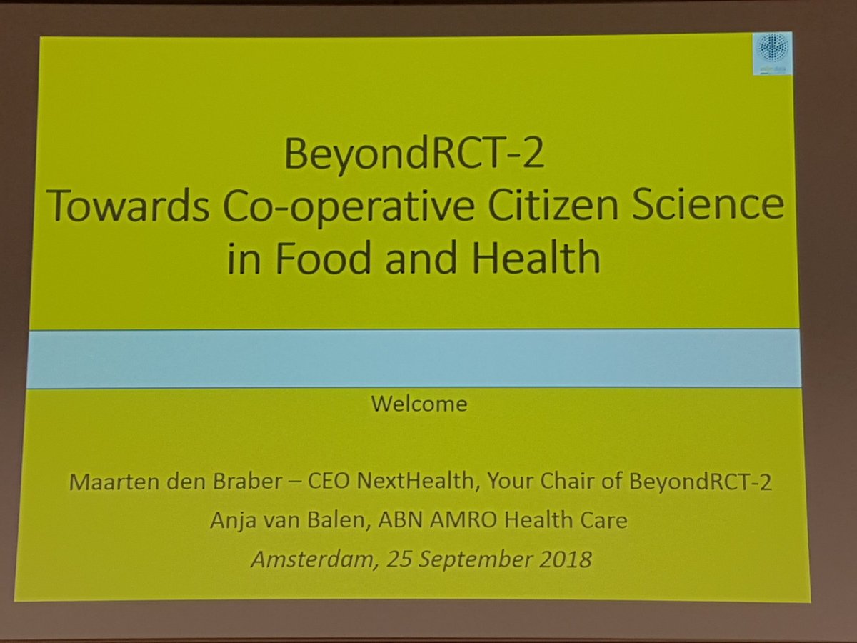 CMTCOVM's tweet image. The global Dutch CMTC-OVM organisation is present in Amsterdam during the #beyondrct conference.