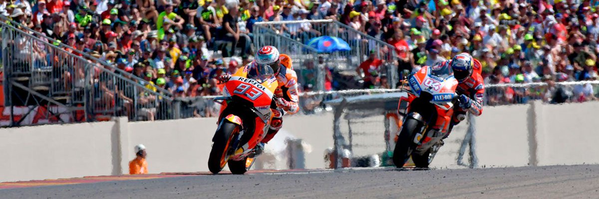 MotoGP, Marquez in casa detta la sua legge mentre Dovizioso sfiora l'impresa
goo.gl/5Le5rA
#MotoGP2018 #MotoGP #Motomondiale #Motociclismo #Racing #AragonCircuit