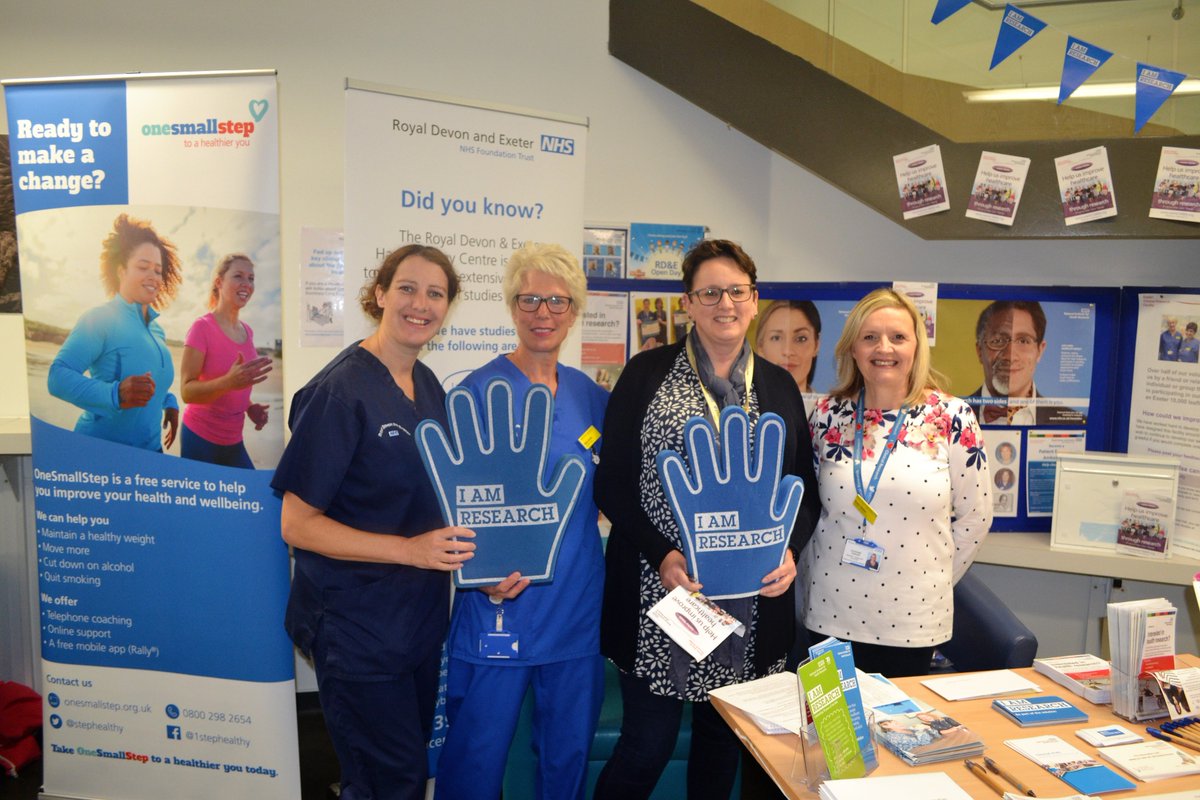 RDEResearch's tweet photo. We had a fabulous time @RDEhospitals open day on Saturday running tours of our CRF and talking all things research and #exeter10k Thank you to all our volunteers who helped out on the day #whywedoresearch https://t.co/hP2BtOR9WU