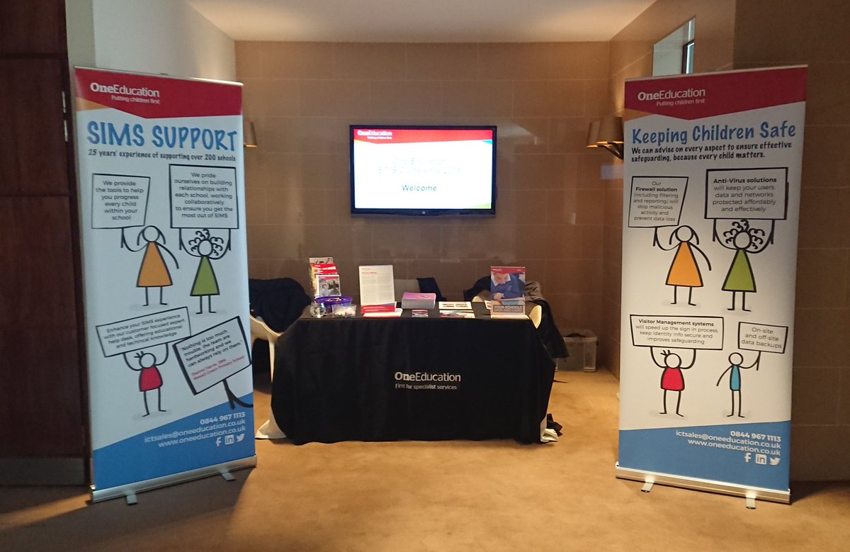 OneEducation's tweet photo. Our exhibitors all ready for a great day at #OneEdSIMS18
@GoserveL @MyConcern https://t.co/pARv0tE1o5