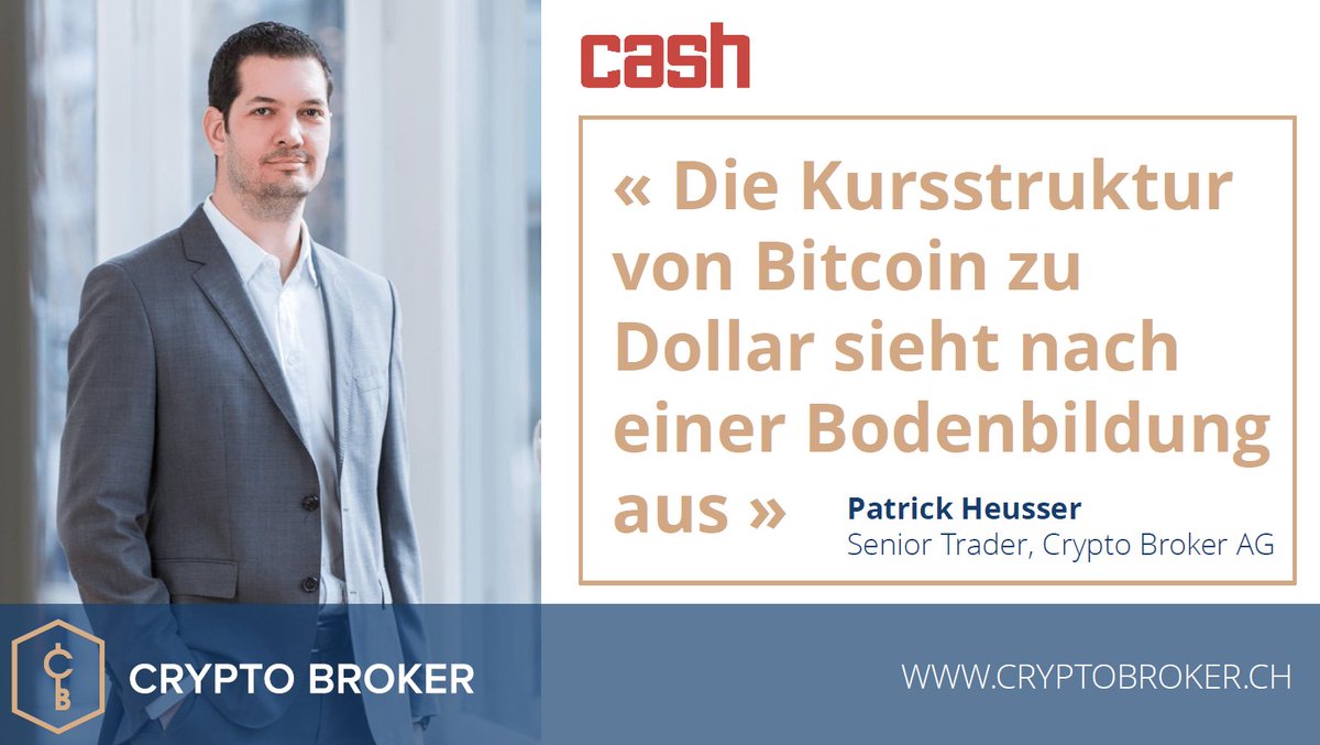 Unser Senior Trader Patrick Heusser <a href="/heussepa/">Patrick Heusser</a> wurde im Artikel " #Bitcoin und Co. - Nur wenige Digitalwährungen bereiten noch Freude " des <a href="/cashch/">cash</a> Magazin von @IvoRuch zu den aktuellen Marktbedingungen von Kryptowährungen befragt.

cash.ch/news/top-news/…

#cryptobroker #cryptos