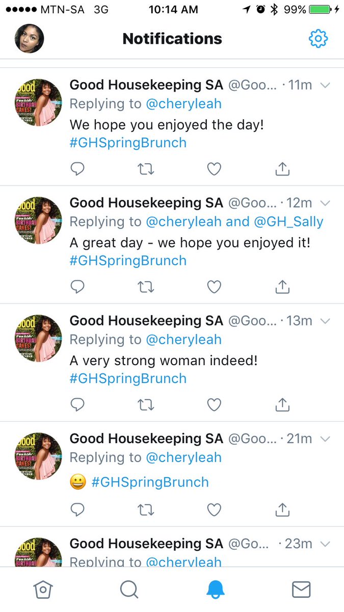 cheryleah's tweet photo. Feeling the love from @GoodHouseSA #GHSpringBrunch #somanynotifications lol but I ❤️it! Hoping to win that #yardleyhamper 😜😜 thank you for always having amazing events! https://t.co/fgQszkiGHb