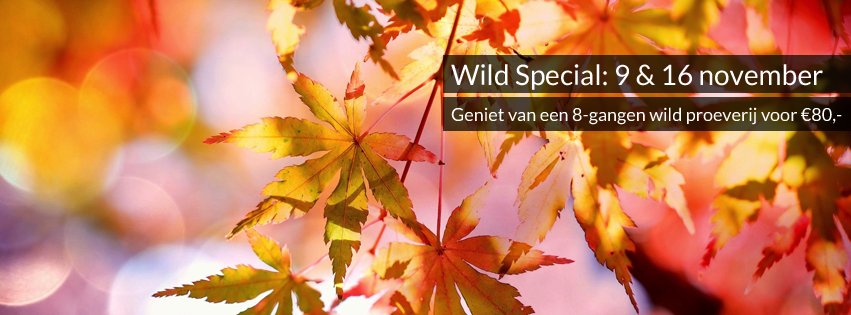Twee vrijdagavonden in november staat Restaurant l'Atelier weer geheel in het teken van het Wildseizoen. #wildseizoen #wildmenu #genieten #gulpen #limburg #gastronomie

restaurantatelier.nl/nl/specials/wi…