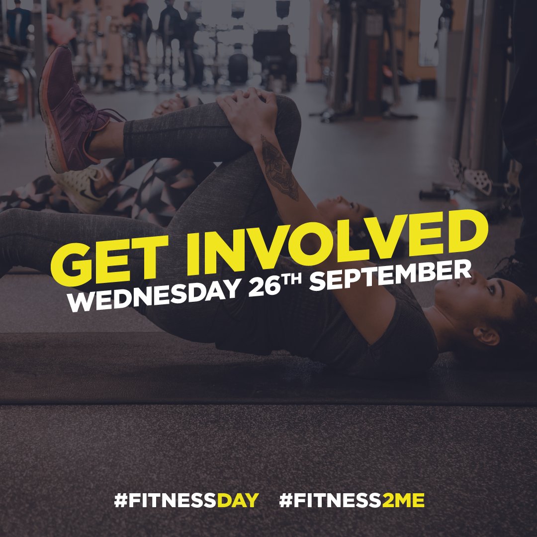 Join National Fitness Day tomorrow and help move the nation - schools, workplaces, everyone is joining in! What will you do? #fitnessday 
nationalfitnessday.com