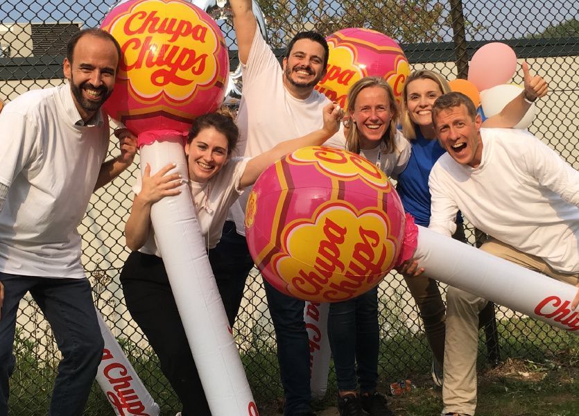 This year our brand of lollipops #ChupaChups is celebrating its 60th anniversary all over the world. Great party last week in Amsterdam! Many games and fun for our Dutch Team: fun is for life and not just for kids! #ForeverFun #ilovemyjob #partytime