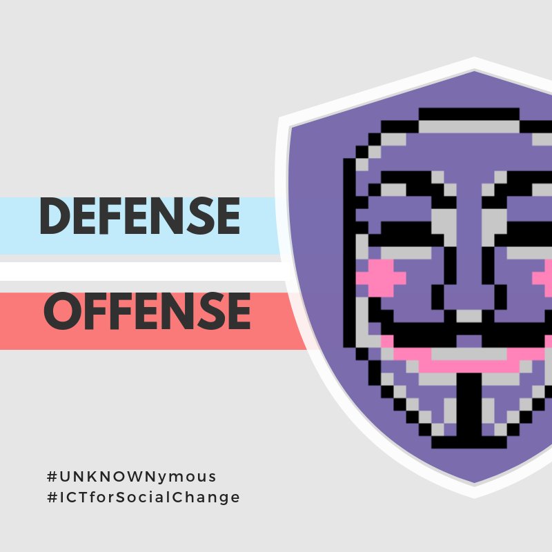 3_unknownymous's tweet photo. anonymity
is all about defense
over offense;
use it to DEFEND,
never to OFFEND.
#ICTForSocialChange
#UNKNOWNymous https://t.co/4dUowyiFZl