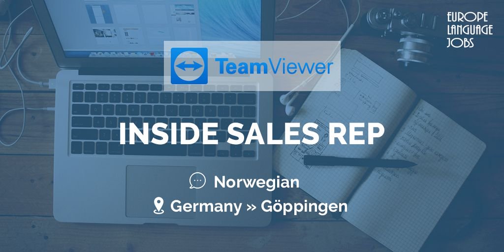 europelangjobs's tweet image. Are you a sales driven Norwegian speaker? Apply for this vacancy in Germany!
buff.ly/2LT9b24
#sales #norwegianspeakers #jobingermany