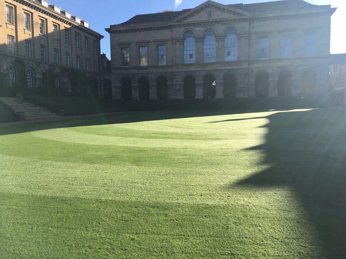 Worcester College Oxford On Twitter After Very A Cold Start And