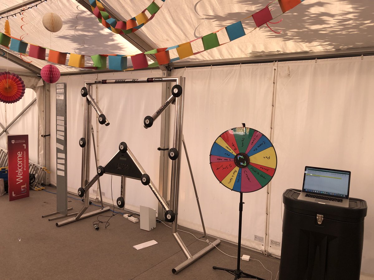 UOL_Sport's tweet photo. Come and find us in the Marquee today between 10am - 4pm to find out all things Sport & Active Life.
Take on our spin the wheel to win some prizes or get the highest score on our Batak for a chance to win a FREE SPORTS MEMBERSHIP!
#HelloLeicester #WelcomeToSAAL https://t.co/kQBCFcVWi9