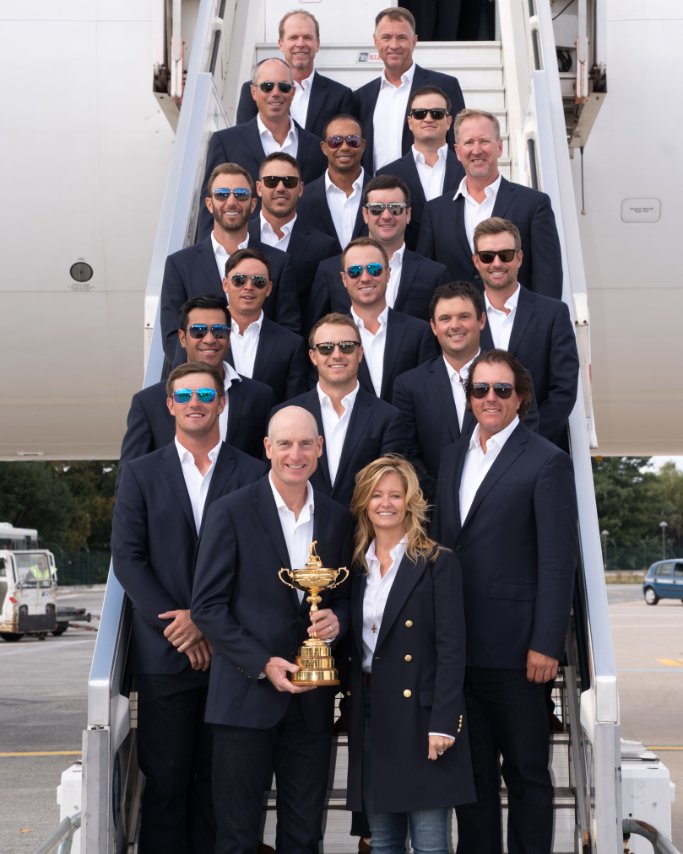 RyderCupUSA's tweet photo. Squad. 😎🇺🇸 https://t.co/bllzhMdk6V